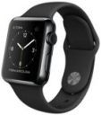 38mm Space Black Stainless Case with Black Sport Band